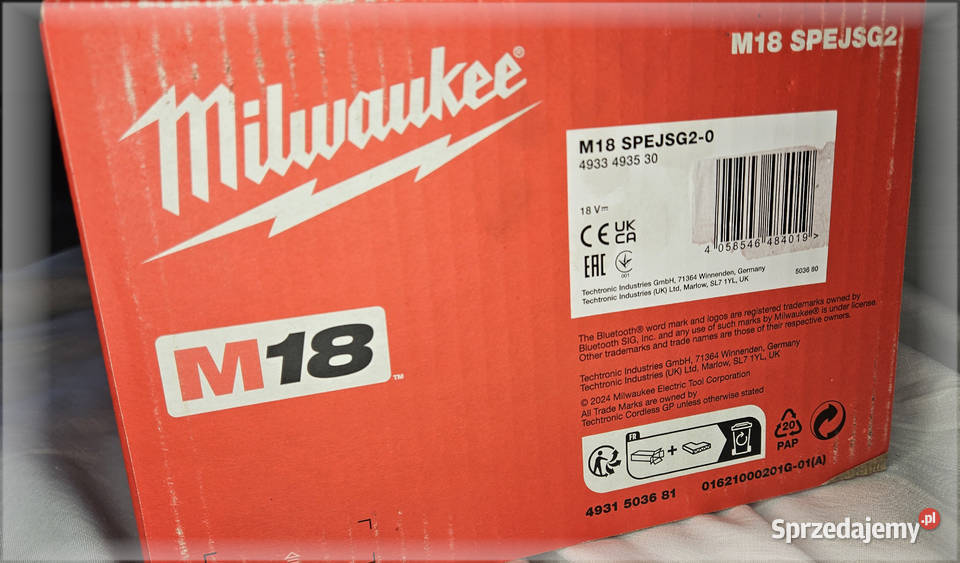 Głośnik Bluetooth M18 Milwaukee M18 SPEJSG20 lubelskie Chełm