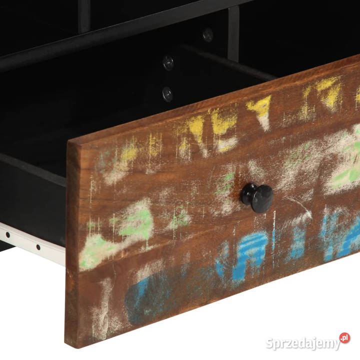 Szafka RTV 100x33x46 drewno i materiał Warszawa