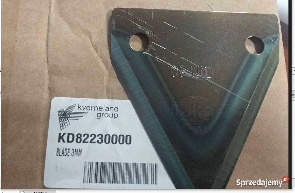 Nóż 3mm bc1300 pomorskie Kobylnica sprzedam
