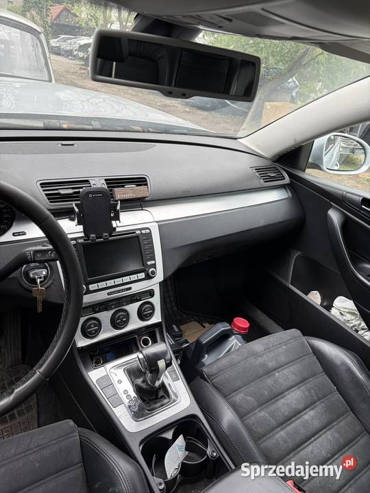 USZKODZONY SILNIK Volkswagen Passat B6 2007 srebrny Dąbrowa Górnicza