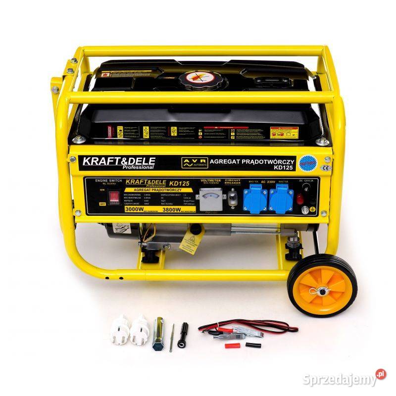 Agregat prądotwórczy 3800 W 44kVA 50Hz 7HP AVR Baćkowice