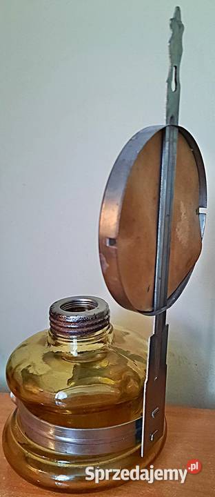Zbiornik do lampy naftowej miodowy kuchenna Ostrów Wielkopolski