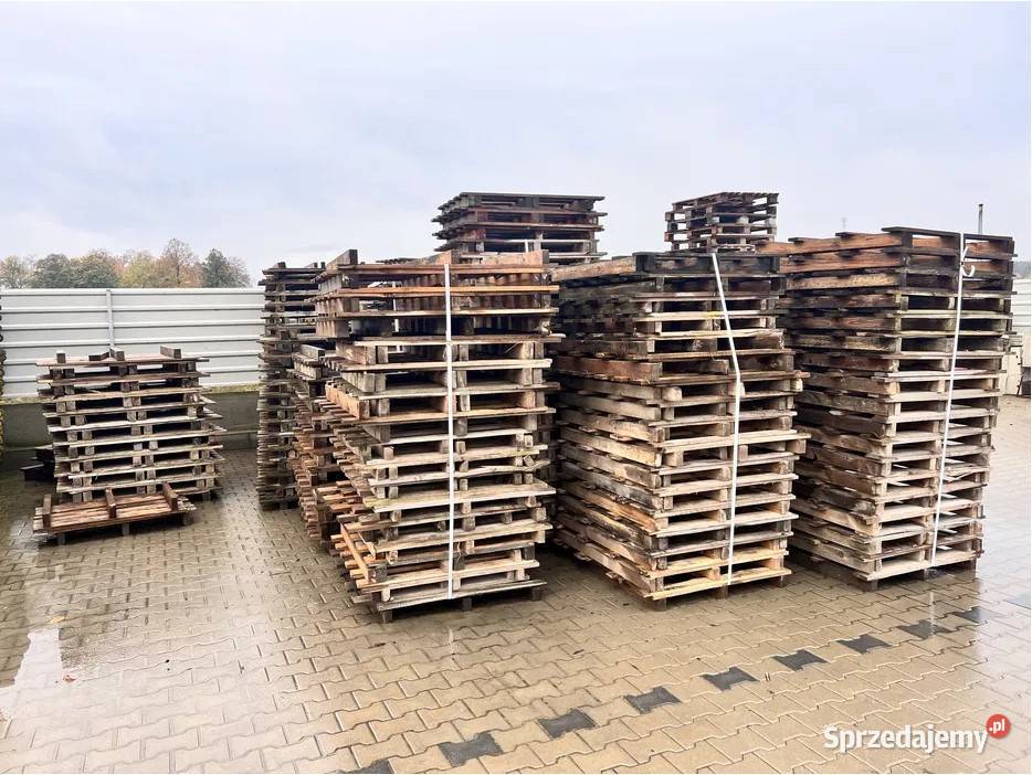 Sprzedam palety drewniane duża ilość 560 Leszno