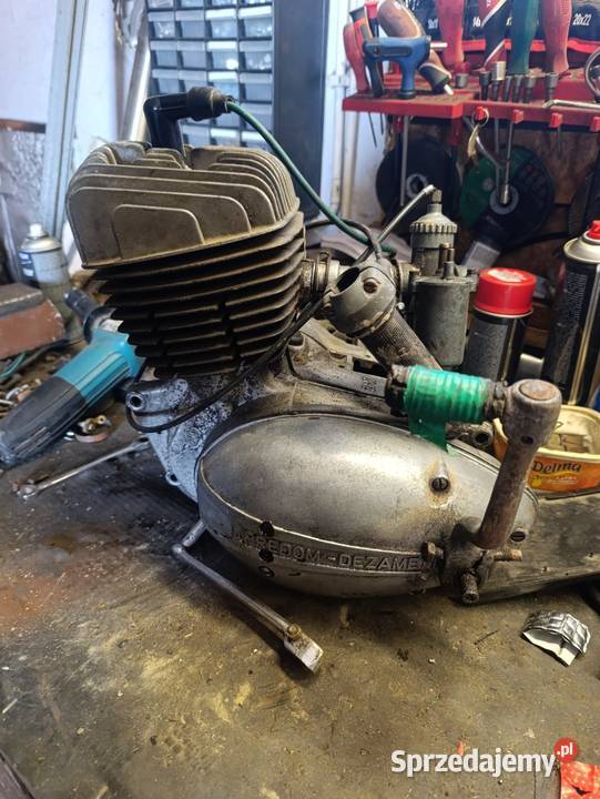 Silnik wsk 125 kos na chodzie 051 cylinder Zamość