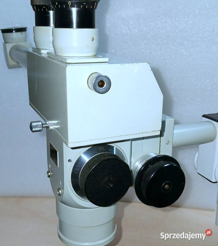 Carl Zeiss Jena Mikroskop stereoskopowy TRINO Leszno