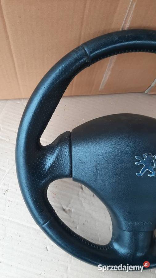 kierownica skórzana Peugeot 206 fl 206cc 206sw osobowe Kierownice Dębno sprzedam
