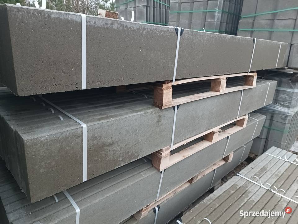 Podmurówka betonowa 25 gładka wibroprasa panel sprzedam