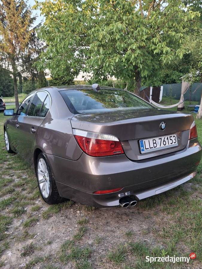 BMW E60 m54 benzyna i gaz nieuszkodzony Wólka Rokicka-Kolonia