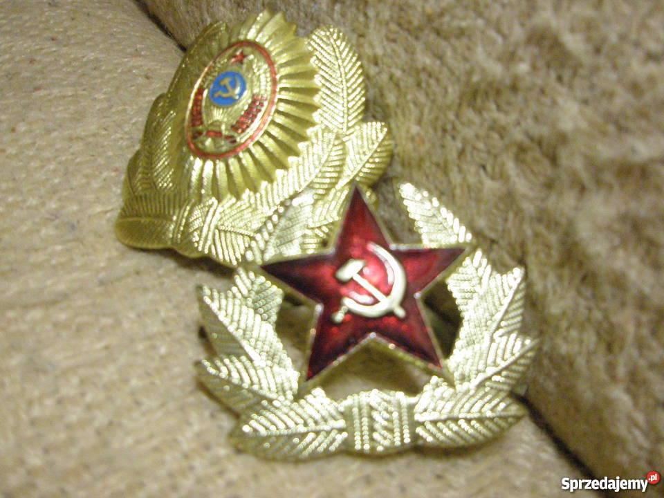 Emblematy wojskowe rosyjskie Ostrołęka sprzedam