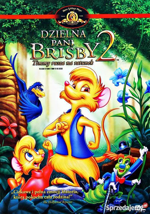 DZIELNA PANI BRISBY 2 TIMMY RUSZA NA RATUNEK Filmy Kalisz