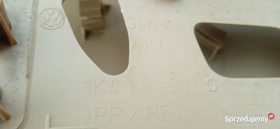 Panel obudowa fotela kierowcy golf 6jetta Touran Jasieniec