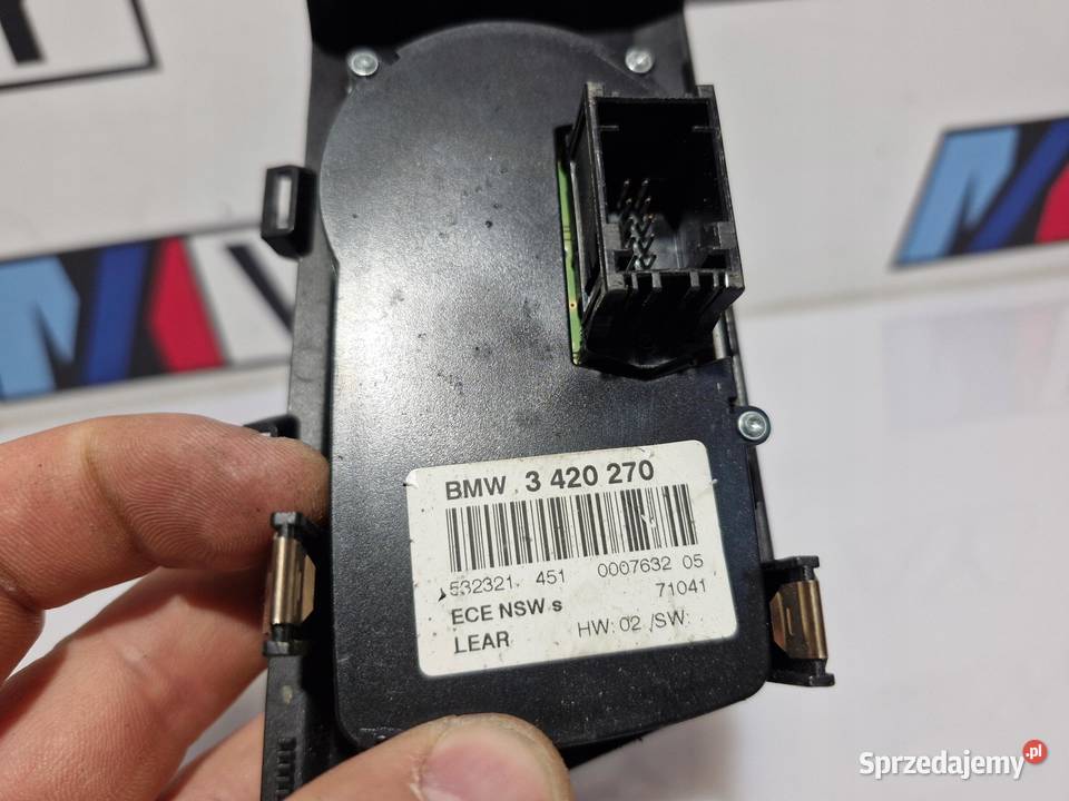 BMW X3 E83 PRZEŁĄCZNIK ŚWIATEŁ 3420270 osobowe dolnośląskie