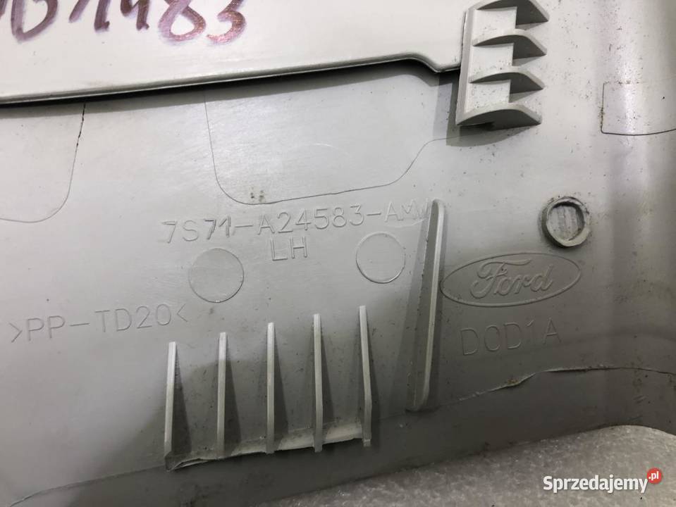 POSZYCIE SŁUPKA LEWE 7S71A24583 FORD MONDEO MK4