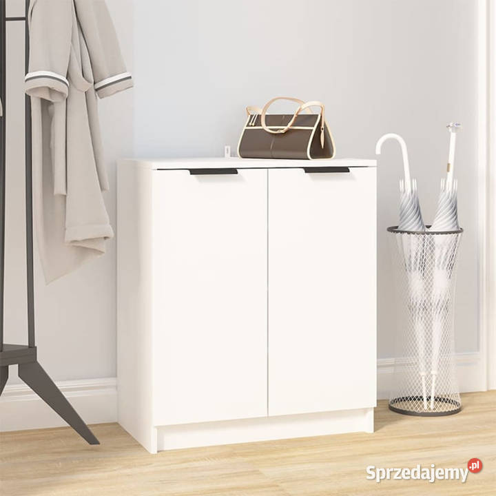 Szafka na buty biała 59x35x70 materiał Warszawa