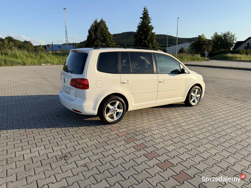 Volkswagen Touran II 16 TDI 7osobowy manualna małopolskie Jawornik sprzedam