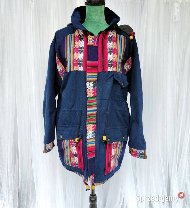 Kurtka zimowa boho bohemian hippie etno XL 42 Szczecin