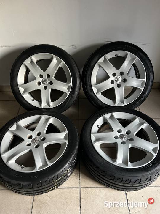 Sprzedam komplet kół felg peugeot 5x108 17 Samochodowe Konin sprzedam