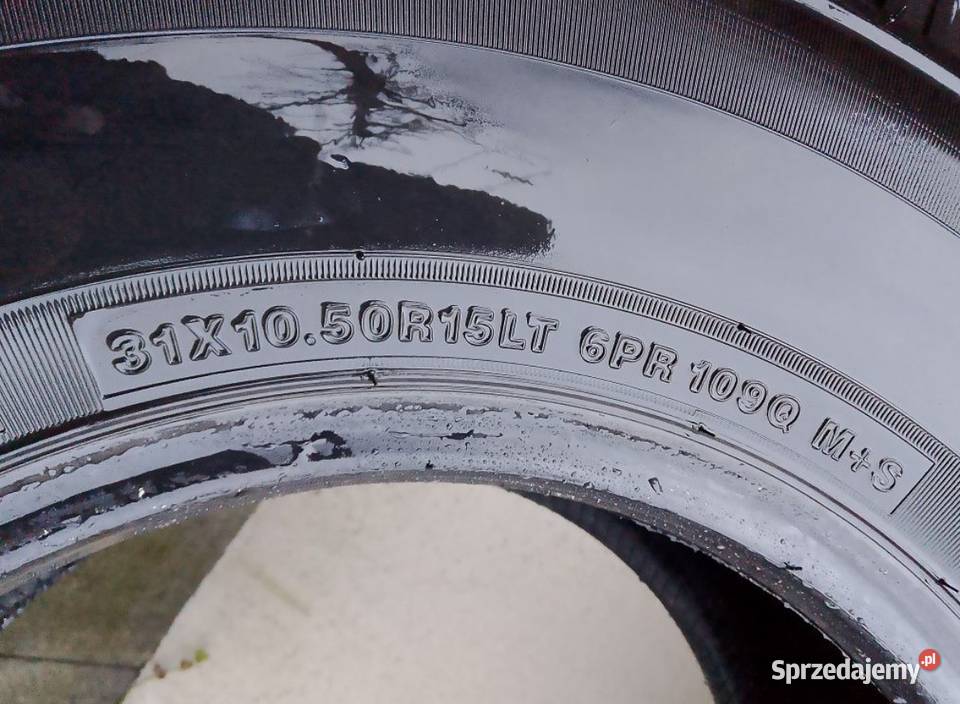 Opony terenowe 5x TORQUE TQMT701 31x1050 R15 DOT 31cale Stężyca