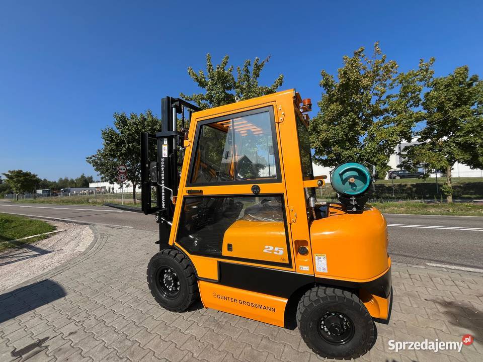 Wózek widłowy 25T duplex LPG z kabiną gaz Szczecin sprzedam