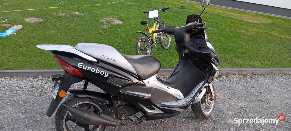 Skuter Kingway euroboy 5070 2t Rok produkcji 2008