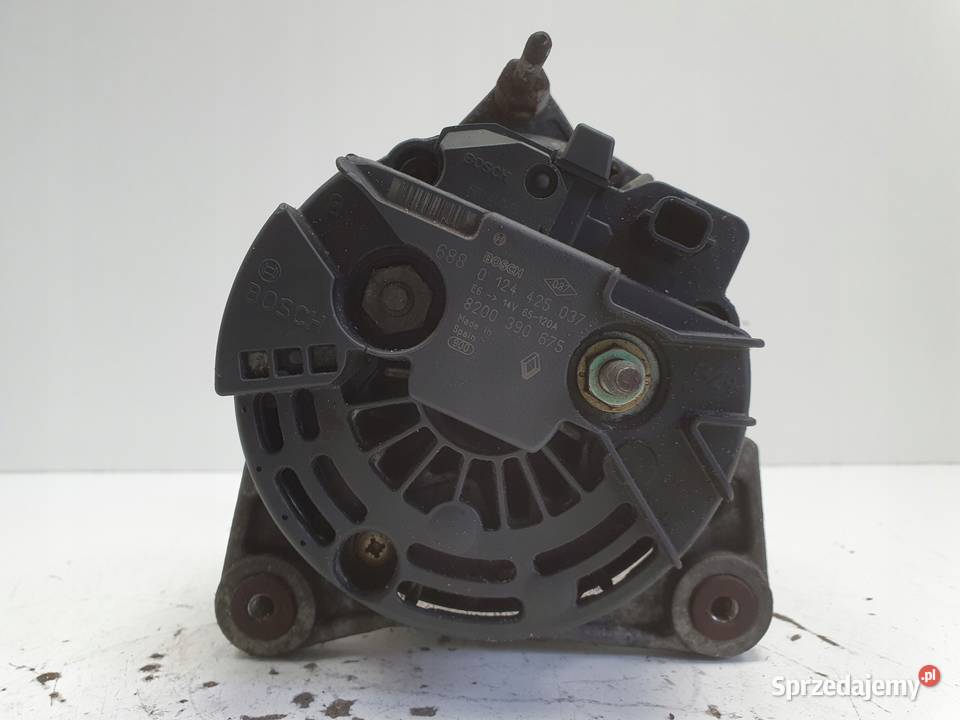 ALTERNATOR Renault Clio III 15 DCI bosch Układ elektryczny, zapłon Chełm