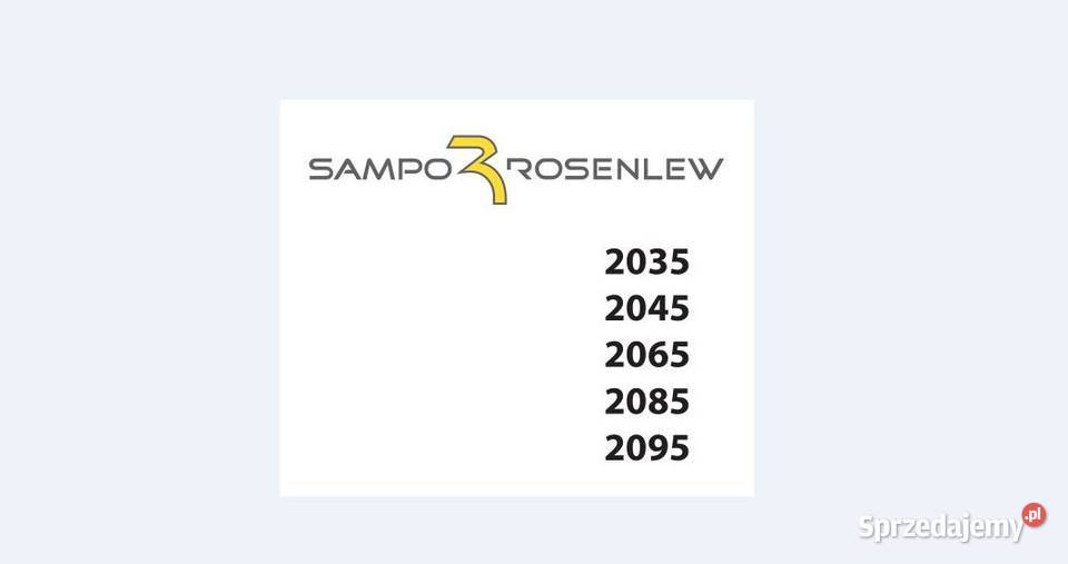 SAMPO 2050 2055 2060 KATALOG CZĘŚCI motoryzacja, transport