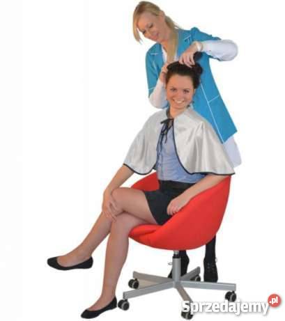 Peleryna fryzjerska pelerynka wodoodporna Łódź