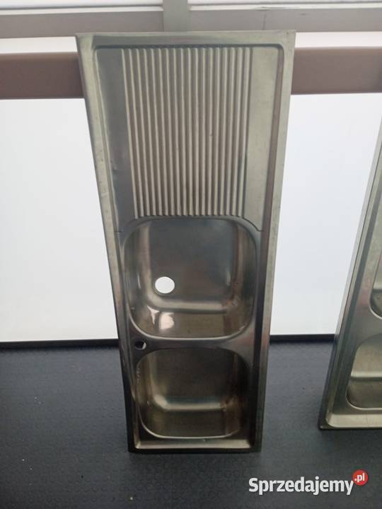 Zlewozmywak dwukomorowyaluminiowy z ociekaczem 2 Szczecin