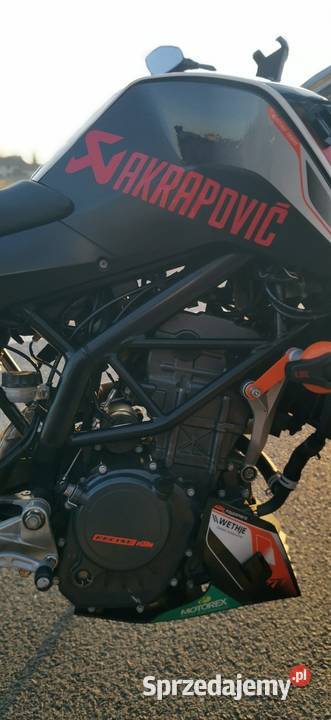 KTM Duke 125 15r Grzane manetki Hand bar basowy Mińsk Mazowiecki