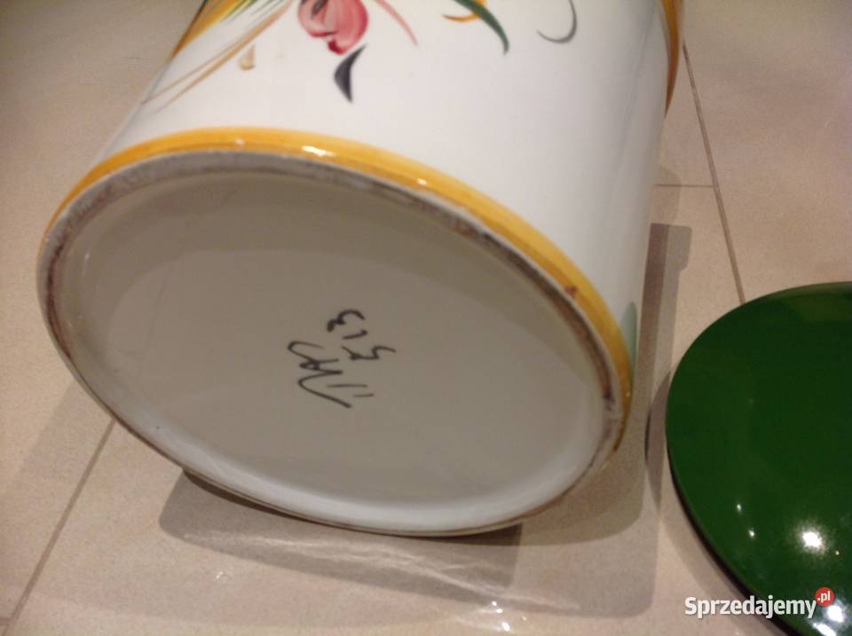 RUMTOPF GARNEK CERAMICZNY Ręcznie malowany Nowa Sól