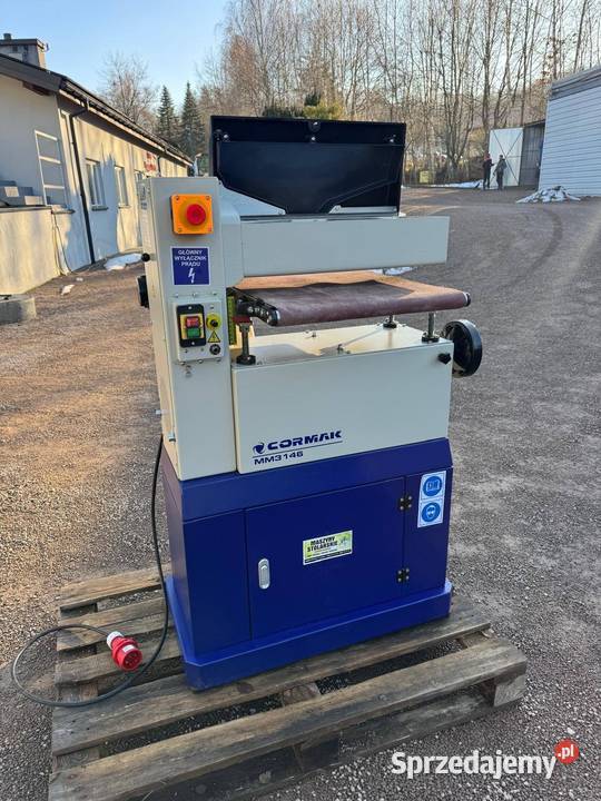 Szlifierka SzerokotasmowaBębnowa CORMAK 3146 Kalwaria Zebrzydowska