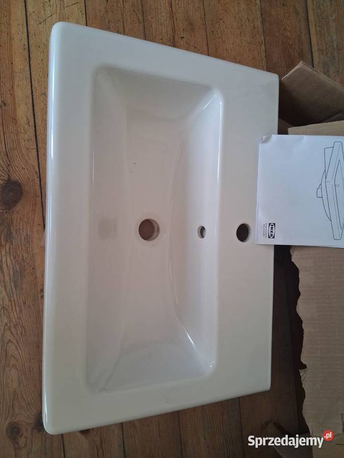 TVLLEN IKEA Pojedyncza umywalka 64x43x5 Poznań