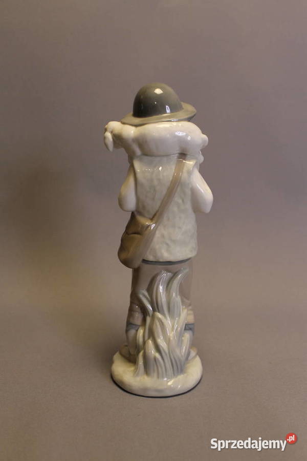 Porcelana figura LLADRO seria Zaphir Pasterz Porcelana i szkło zachodniopomorskie Dobrzany