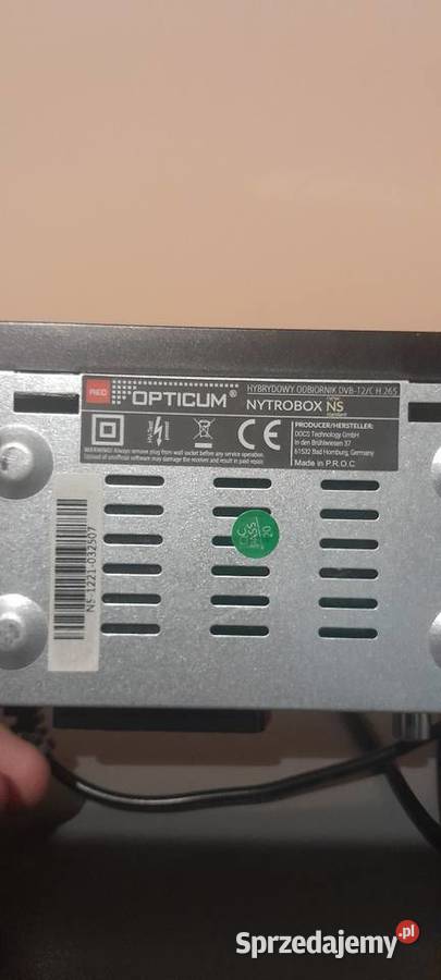 Sprzedam dekoder do telewizji naziemnej dvb T2 Elektronika Dobiegniew