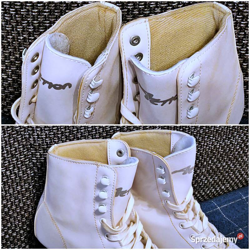 Łyżwy figurowe firmy Action rozmiar 38 wkładki