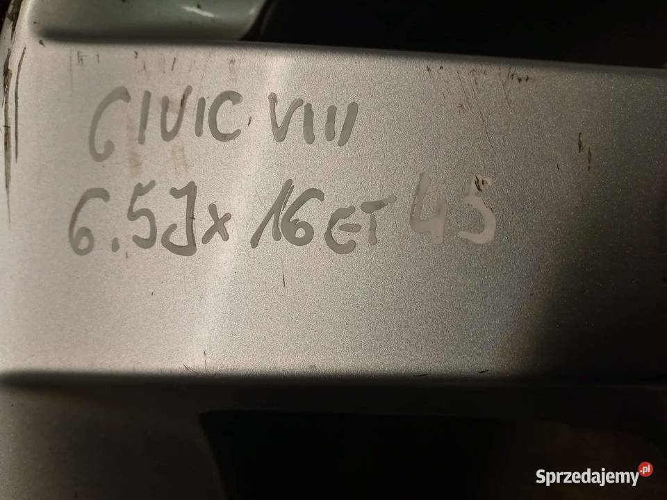Alufelgi honda civic VIII Koła i felgi