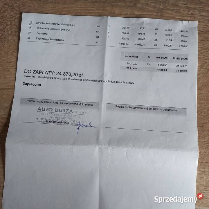 Porsche Boxster S 32 986 Cabrio dużym serwisie