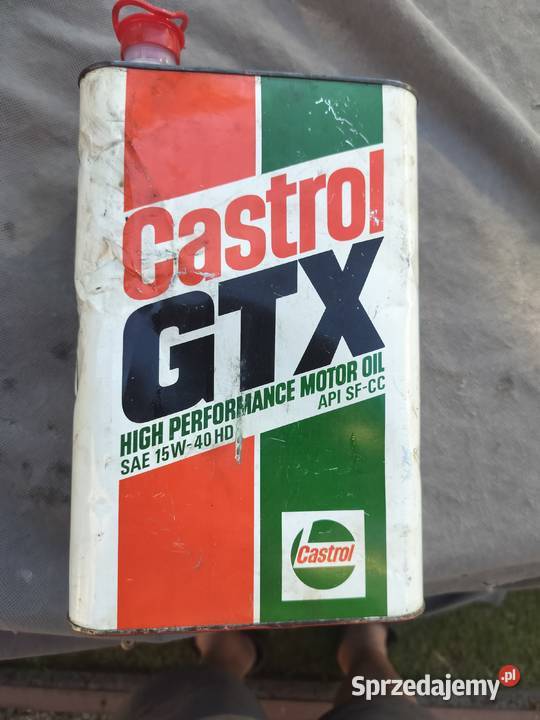 CASTROL ORYGINALNA PUSZKA OLEJU sprzedam