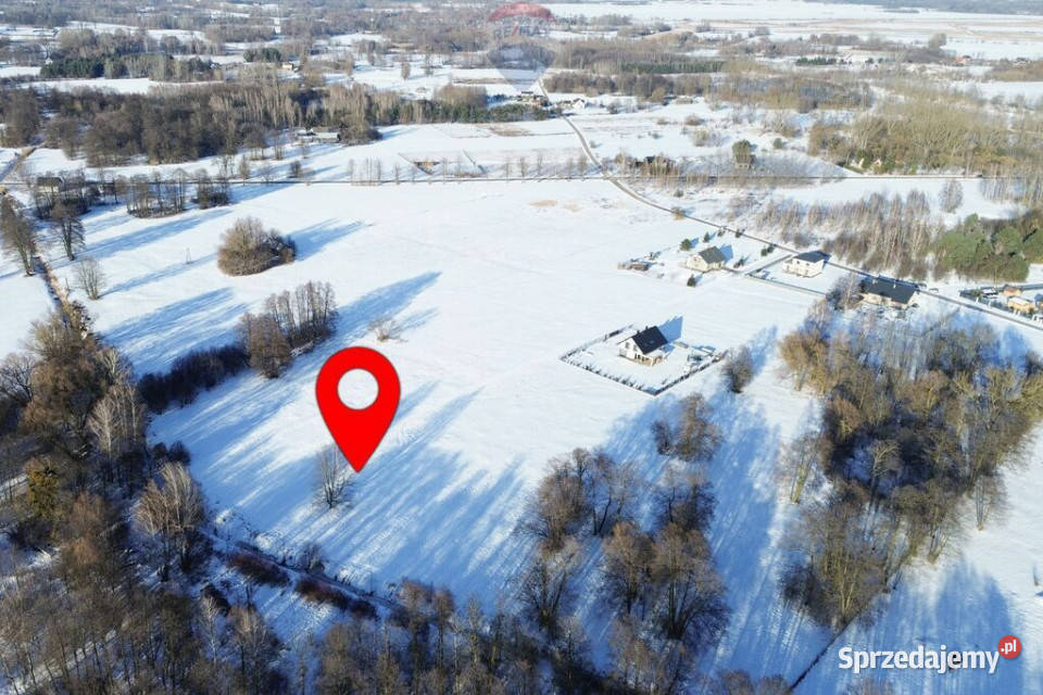 Działka rzeką pow 2288 m2 Budy Zosine WZ