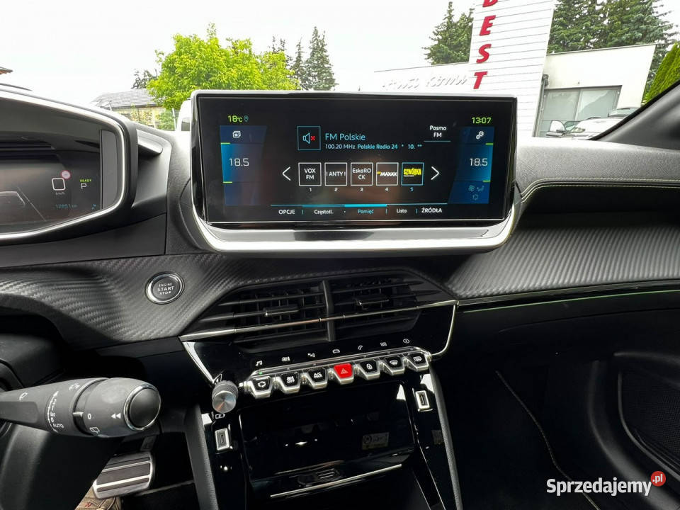 Peugeot 208 GT Pack Kamera CarPlay FullLED pompa ASR (kontrola trakcji) Baranowo