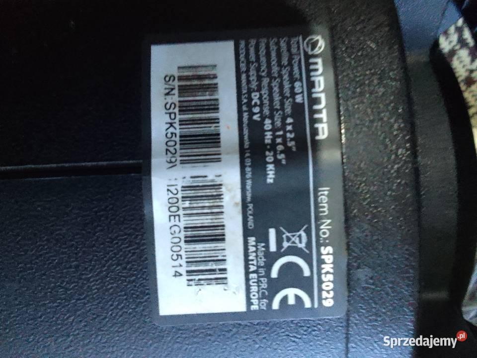 Sprzedam głośnik manta Audio Milanów sprzedam