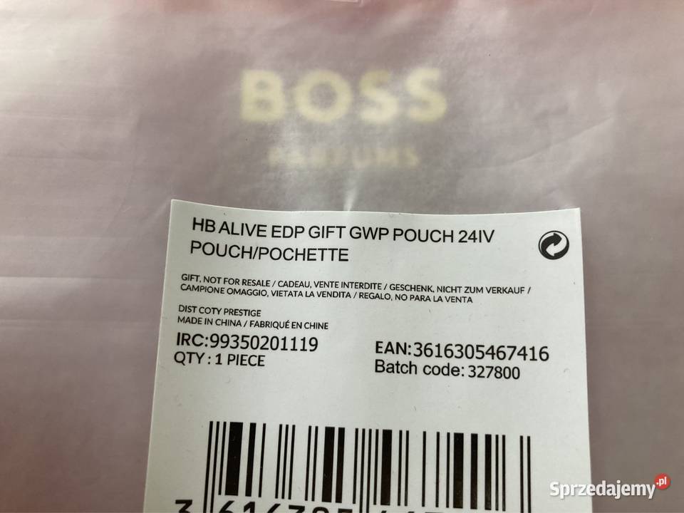 Kosmetyczka Elegancka Hugo Boss Unisex Inny rodzaj  Torby i torebki