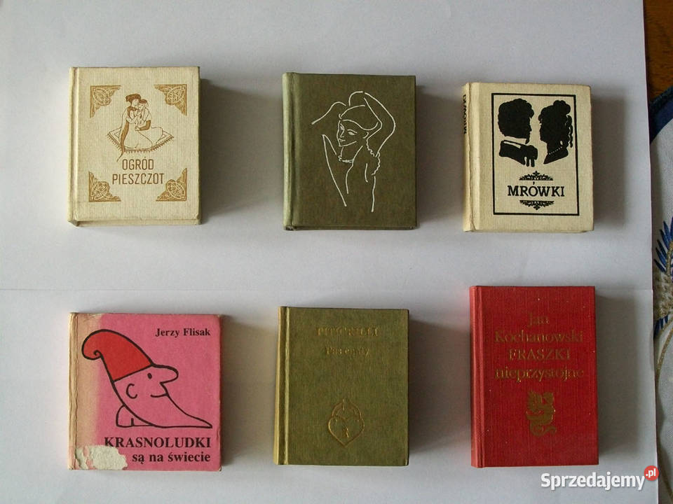 Mini Książeczki 30 sztuk opolskie Brzeg sprzedam