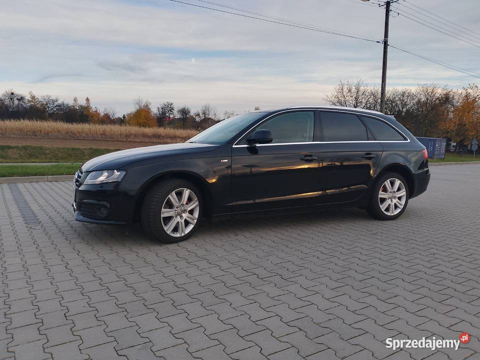 Audi a4 B8 20 143 2010 przebieg 174 łódzkie Wieluń