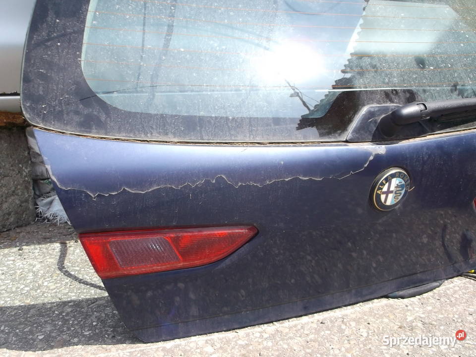 alfa romeo 156 18 02r klapa szyba bagażnika Zamość