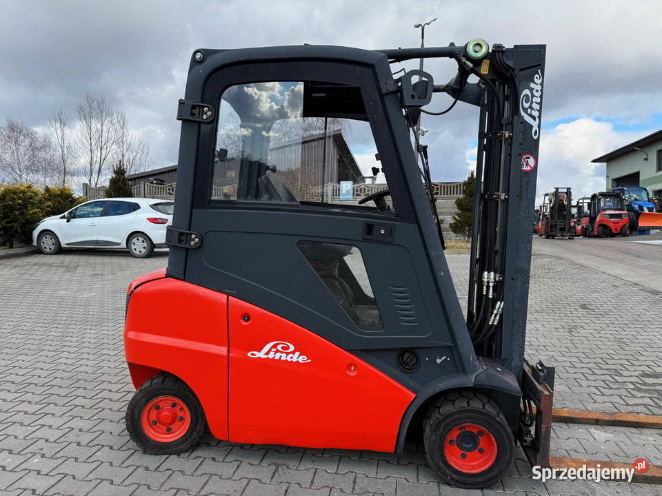 wózek widłowy LINDE H20D 315m seria 391 kabina Linde łódzkie Działoszyn