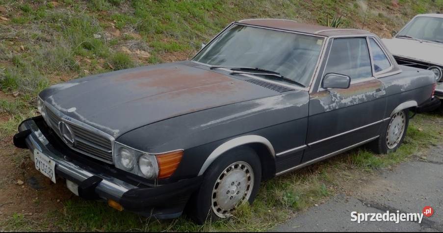 Mercedes 560sl r107 156387km Krajanka