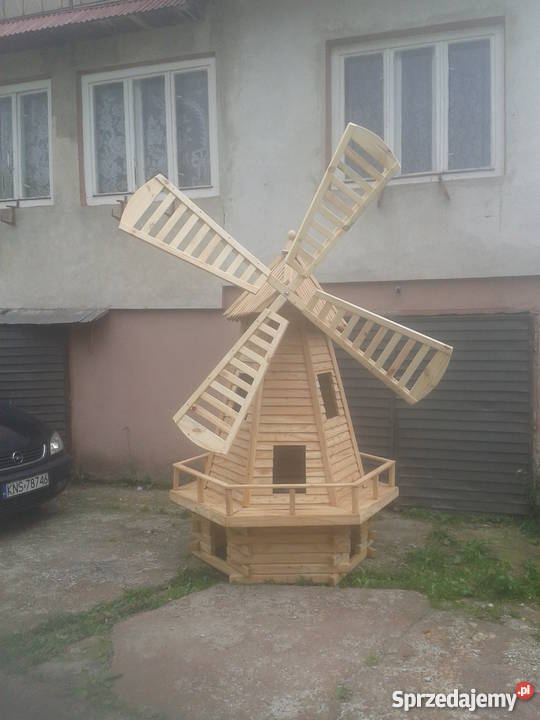 Wiatraki kwietniki sarenki drewno Nowy Sącz