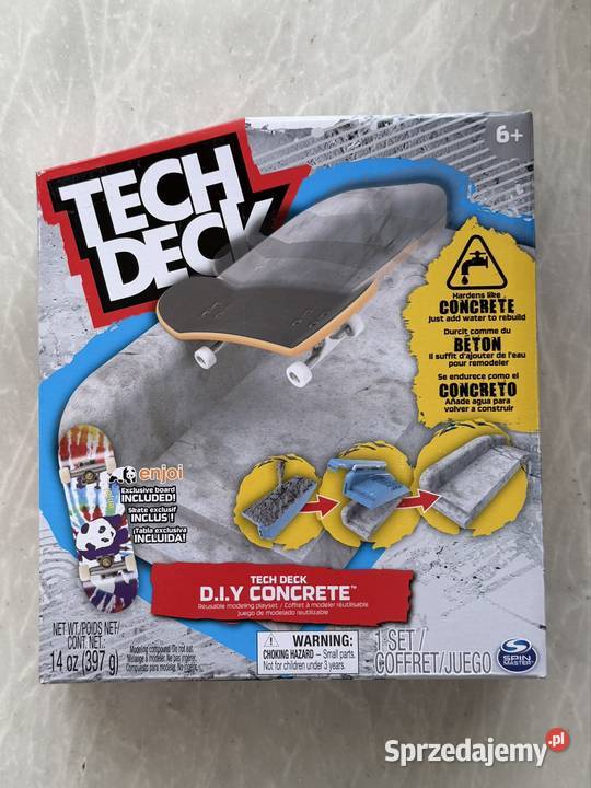 Nowy Tech Deck DIY Concrete Zestaw do budowy Wrocław sprzedam