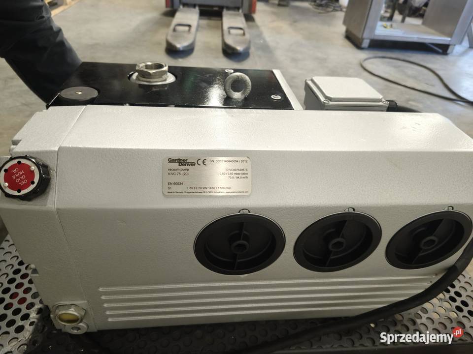 Pompa Próżniowa Gardner Denver VVC 75 2012 Wieliczka